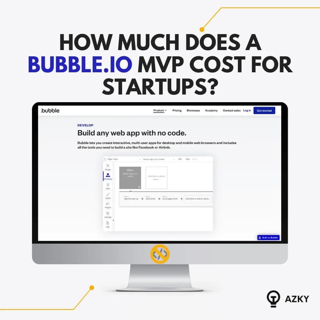 How much does a Bubble.io MVP cost for startups?