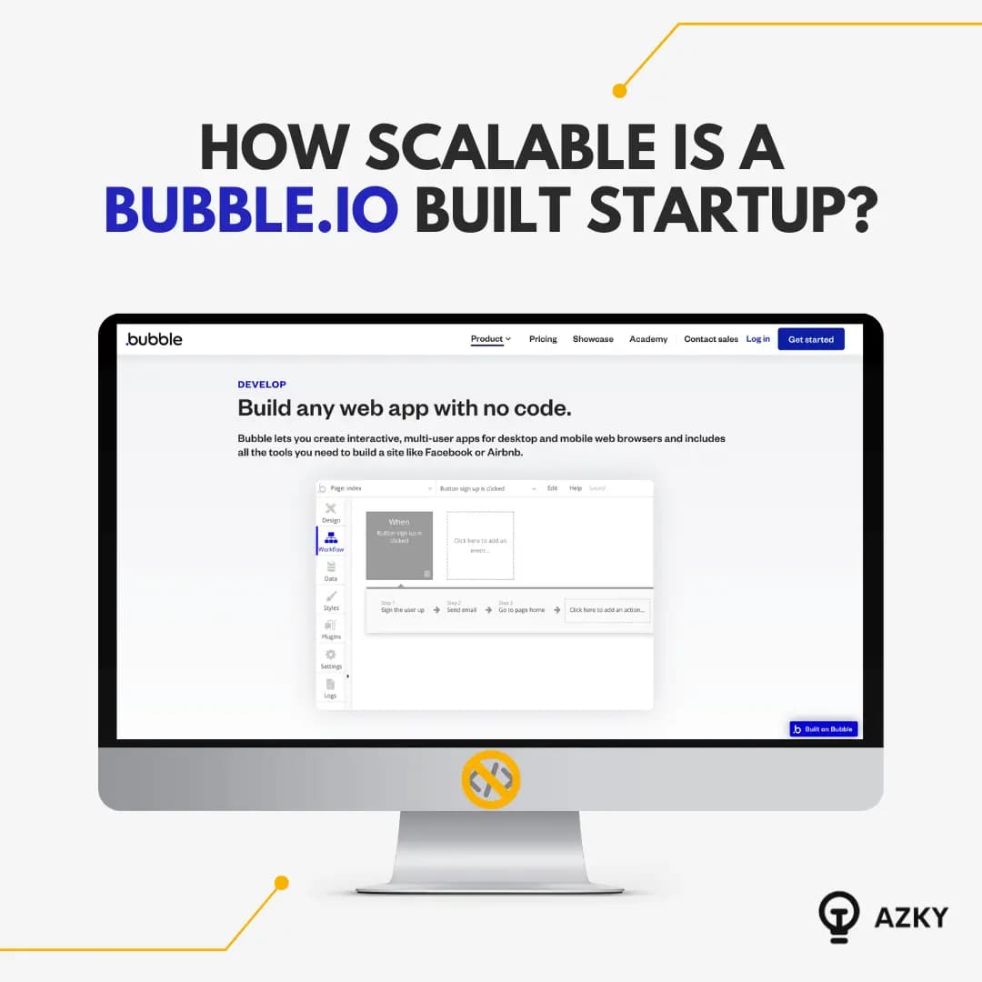 How scalable is a Bubble.io-built startup?
